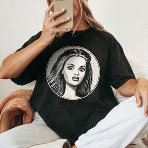Disgusted Doll Face Meme T-Shirt, Funny Cursed Image Graphic Tee